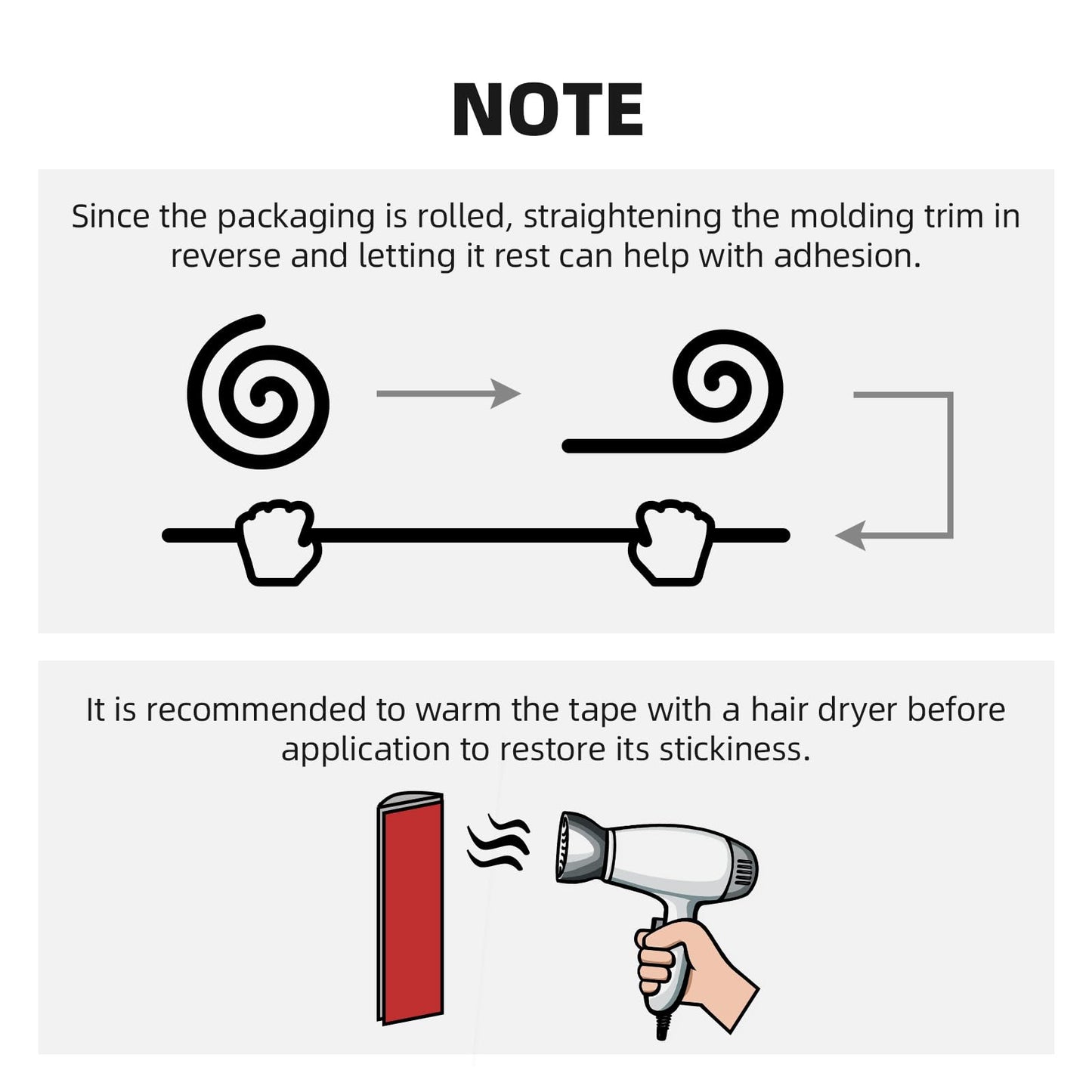 JSIWOTH 10Ft Peel and Stick Molding Trim, Flexible 0.79in Self-Adhesive Wall Trim, Inside & Outside Corner Protector, Baseboard Edge Guard for Walls, Windows, Tables, DIY Home Decoration