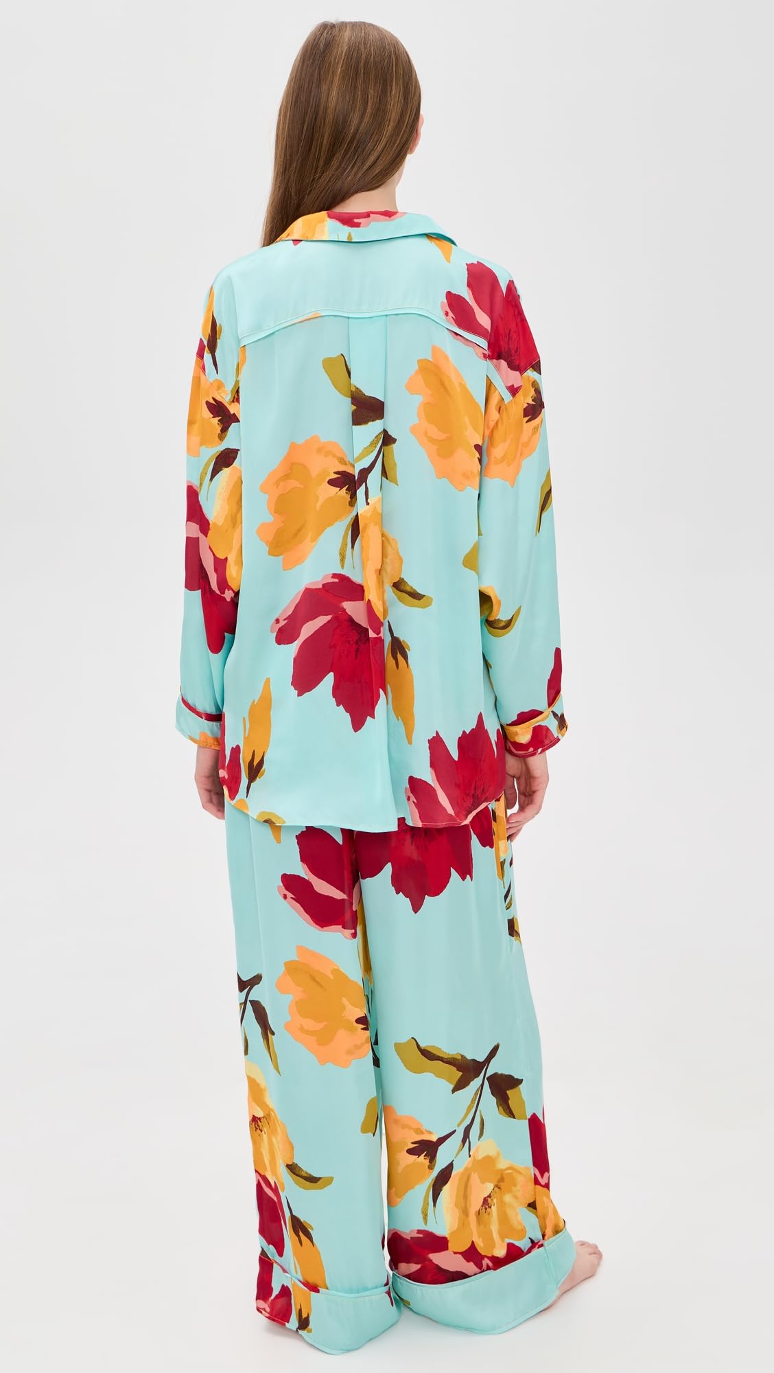 Free People Women's Dreamy Days Pajama Set, Bloomrush Print, XS