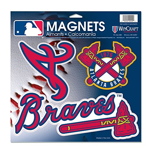 Atlanta Braves Vinyl Magnet - Officially Licensed Team Merchandise