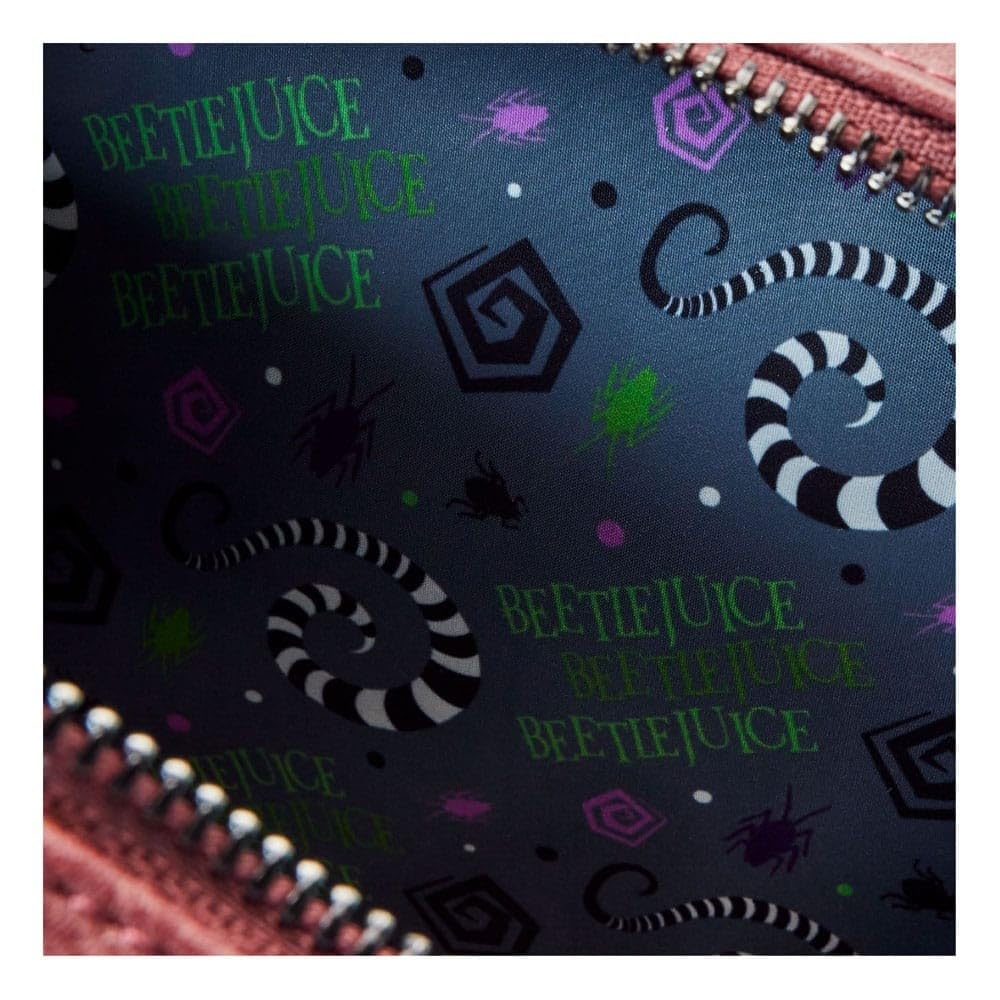 Loungefly Beetlejuice Handbook For The Recently Deceased Pin Trader Backpack