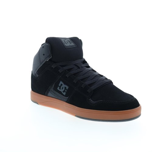 DC Mens Cure Casual High-Top Skate Shoes Sneakers Black/Gum 1 13 D - Medium