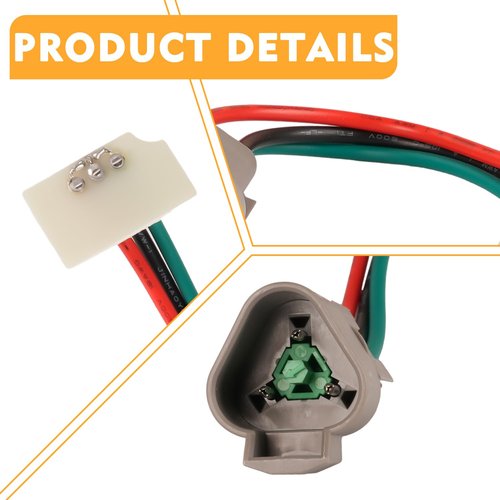CLUBRALLY Golf Cart 48V Hall Effect Speed Sensor for Club Car DS Electric 1997-2002 GE Motor, OEM#101925801, 1019258-01