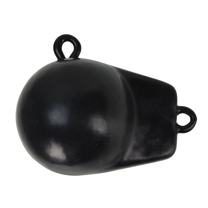 Extreme Max 3006.6723 Coated Ball-with-Fin Downrigger Weight - 4 lbs.