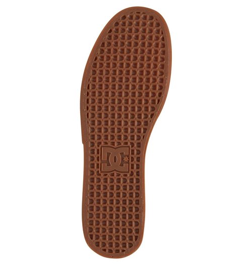 DC Men's Kalis Vulc Skateboard, Skate Shoe, Black/Black/Gum, 7.5 M US
