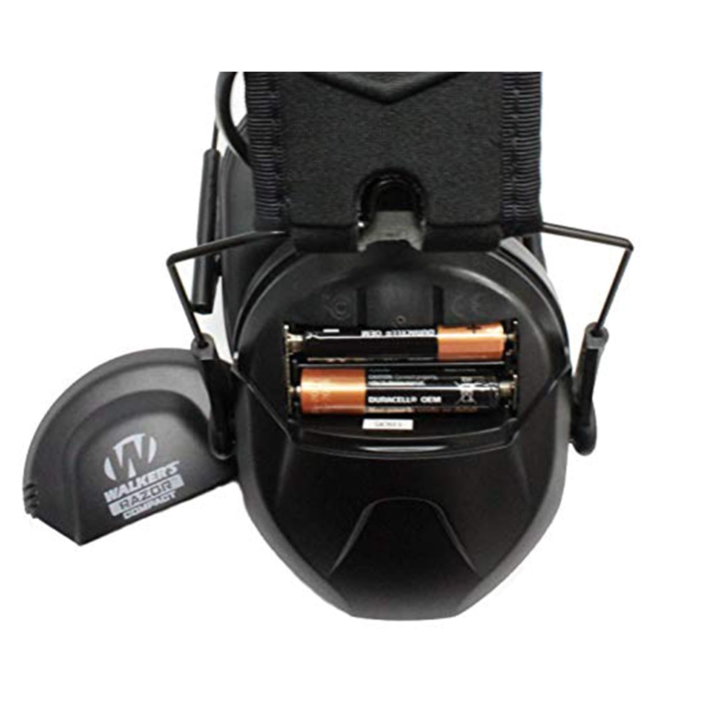 Walker's GWP-RSEMPAT Razor Slim Electronic Muff - Black Patriot