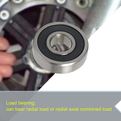 Aopin 606-2RS Skateboards Bearings Ball Bearings 0.23 x OD 0.67 Inch Double Rubber Sealed Miniature, Applicable for Skateboards, 3D Printer Inline Skates Roller Skates Longboards Scooters, 20 Pcs
