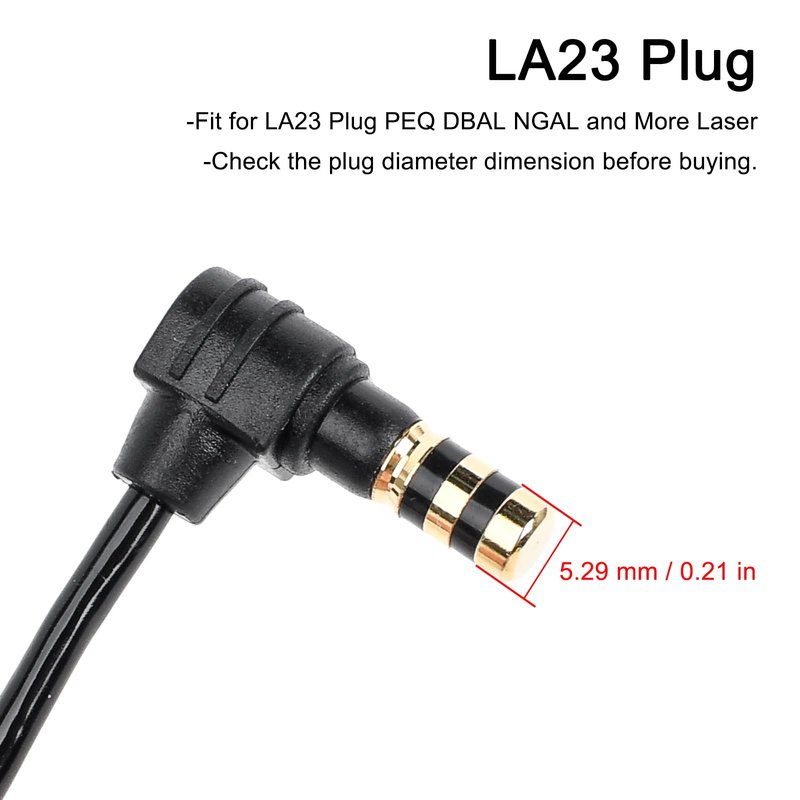 Remote Tactical LA23 Pressure Switch, Dual Function for Airsoft PEQ DBAL NGAL Laser Weapon Light With LA23 Plug, Momentary and Constant Modes