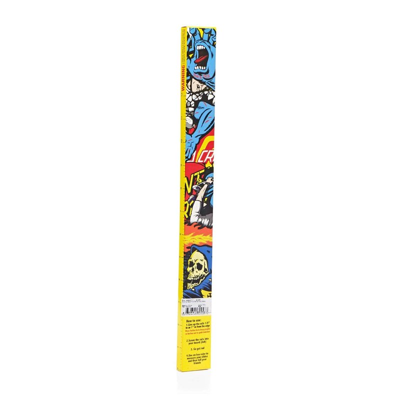 Santa Cruz Slimline Skateboard Rails Pink OneSize