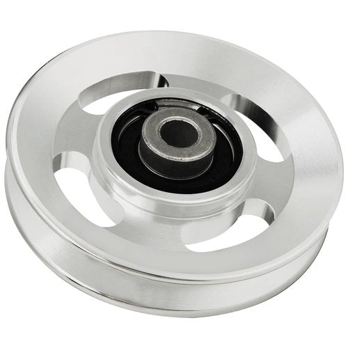 Topfinder Aluminium Alloy Gym Pulley 90 mm (1, Silver)