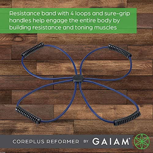 Pilates Resistance Band Kit - Coreplus Reformer with Comfort Grips - 1 EA