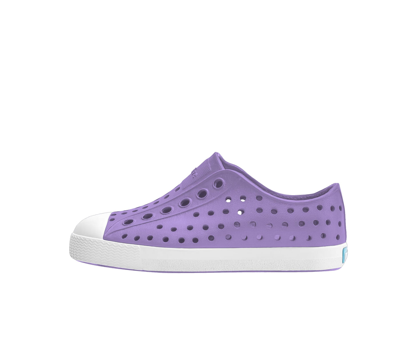 Native Shoes Unisex-Kids Jefferson Sneakers, Twirling Purple/Shell White, 4 Big Kid