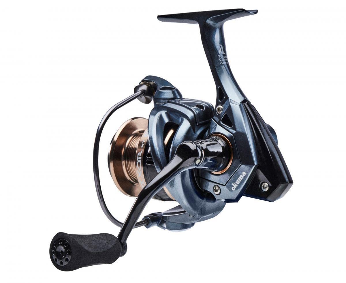 Okuma EPXT-40 Epixor XT Spinning Reel, 40, 5.0: 1 Gear Ratio, 30.10" Retrieve Rate, 22.10 lb Max Drag, Ambidextrous