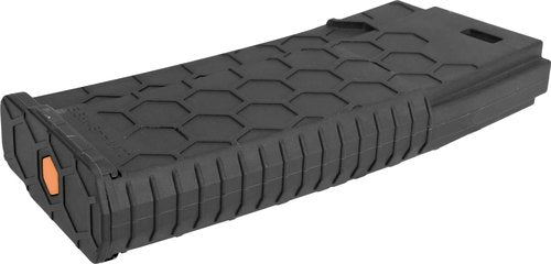Evike Airsoft - Hexmag Airsoft 120rds Polymer Mid-Cap Mag for M4-Style Series Airsoft AEGs (Color: Black/Pack of 5)