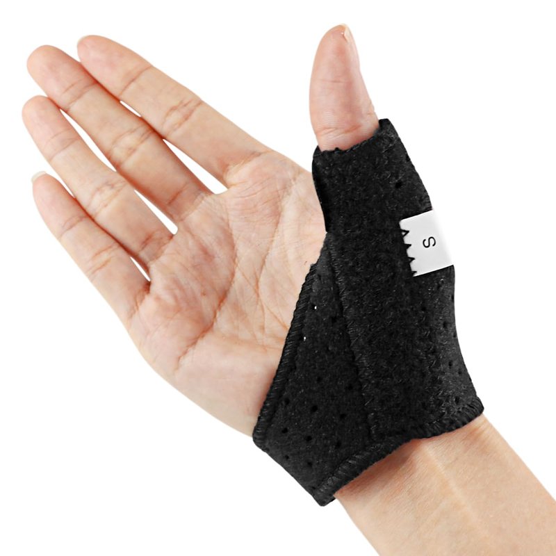 DOERDO DD Thumb Splint, Adjustable Thumb Stabilizer Thumb Spica Splint, Thumb Stabiliser Support for Kids, Left and Right Hand Universal, S