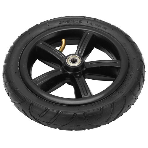 8 Inch Pneumatic Wheel,200x45 Scooter Replacement Wheels with Hub and Bearings for Electric Scooter