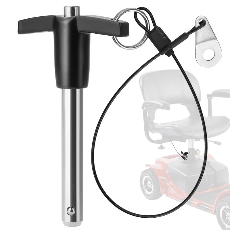 YIBEICO Replacement Seat Locking Pin for Mobility Scooter