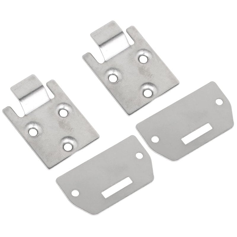 waltyotur 2 Set Golf Cart Seat Bottom Hinge and Plate 71610-G01 71609-G01 Replacement for EZGO Medalist TXT Models 1995-Up