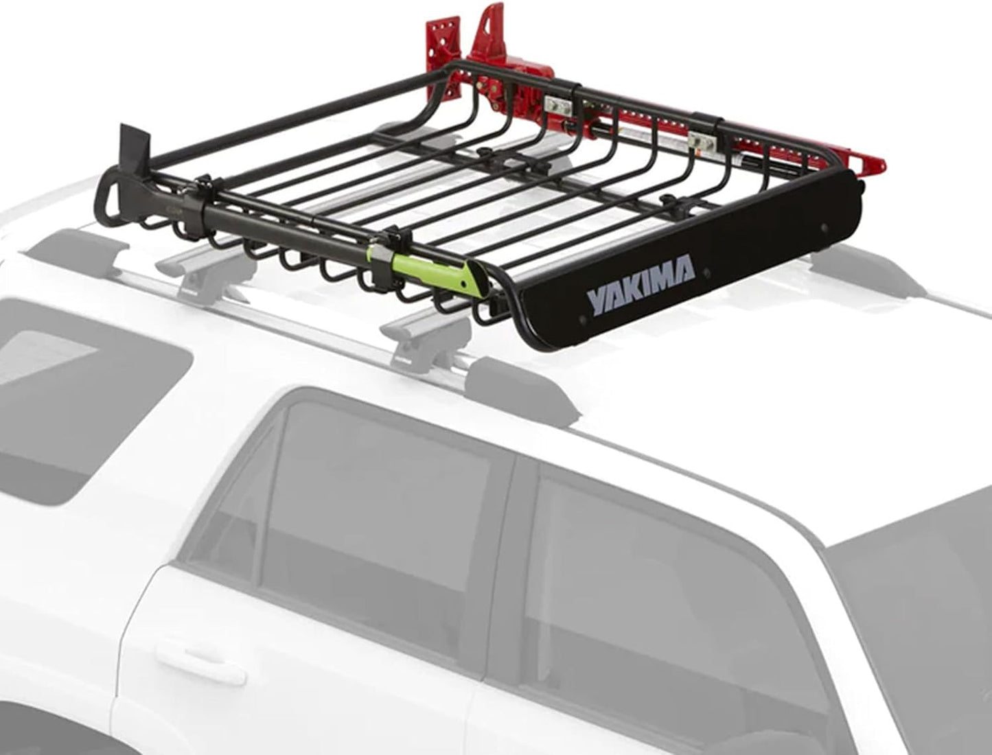 Yakima LoadWarrior Cargo Basket - Medium Heavy-Duty Steel Roof Rack with Universal Mounting Hardware - Black