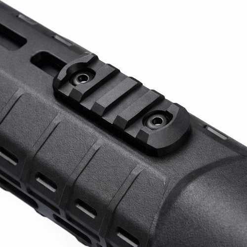 Gotical Combo of (3-Slot & 5-Slot) MLOK Section Adapter Super Value Picatinny Section Adapter for 3-Slot and 5-Slot Rail, 8-Pack, Black