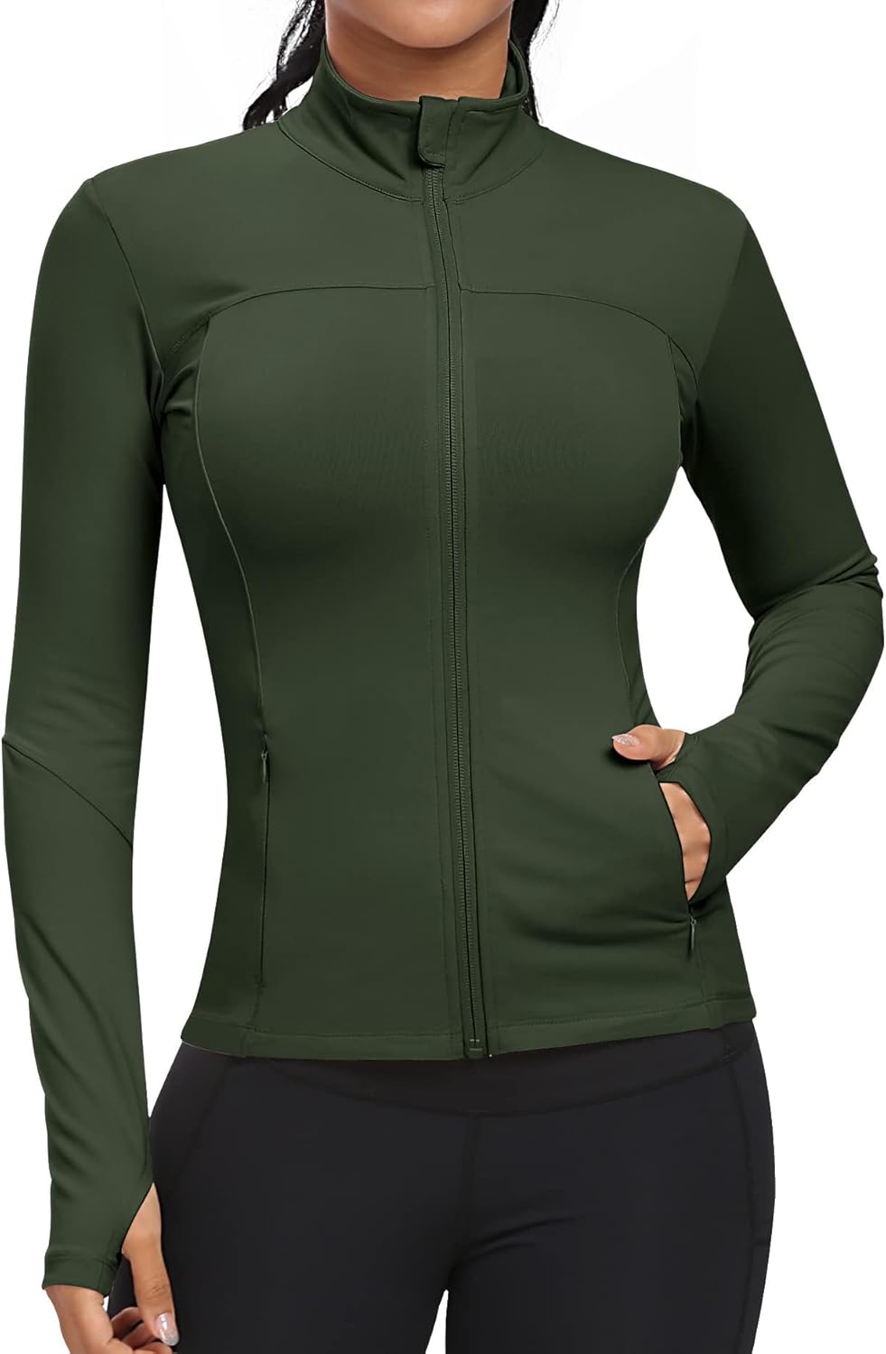 Skiennix Rainbow Workout Jacket - Women's Athletic Spring Running & Yoga Jacket