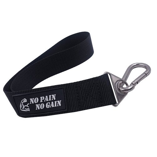 Arm Wrestling Training Strap Belt with Loading Pin Hand Grip Arm Finger Forearm Exerciser Strengthener for Cable Machine and Free Weight