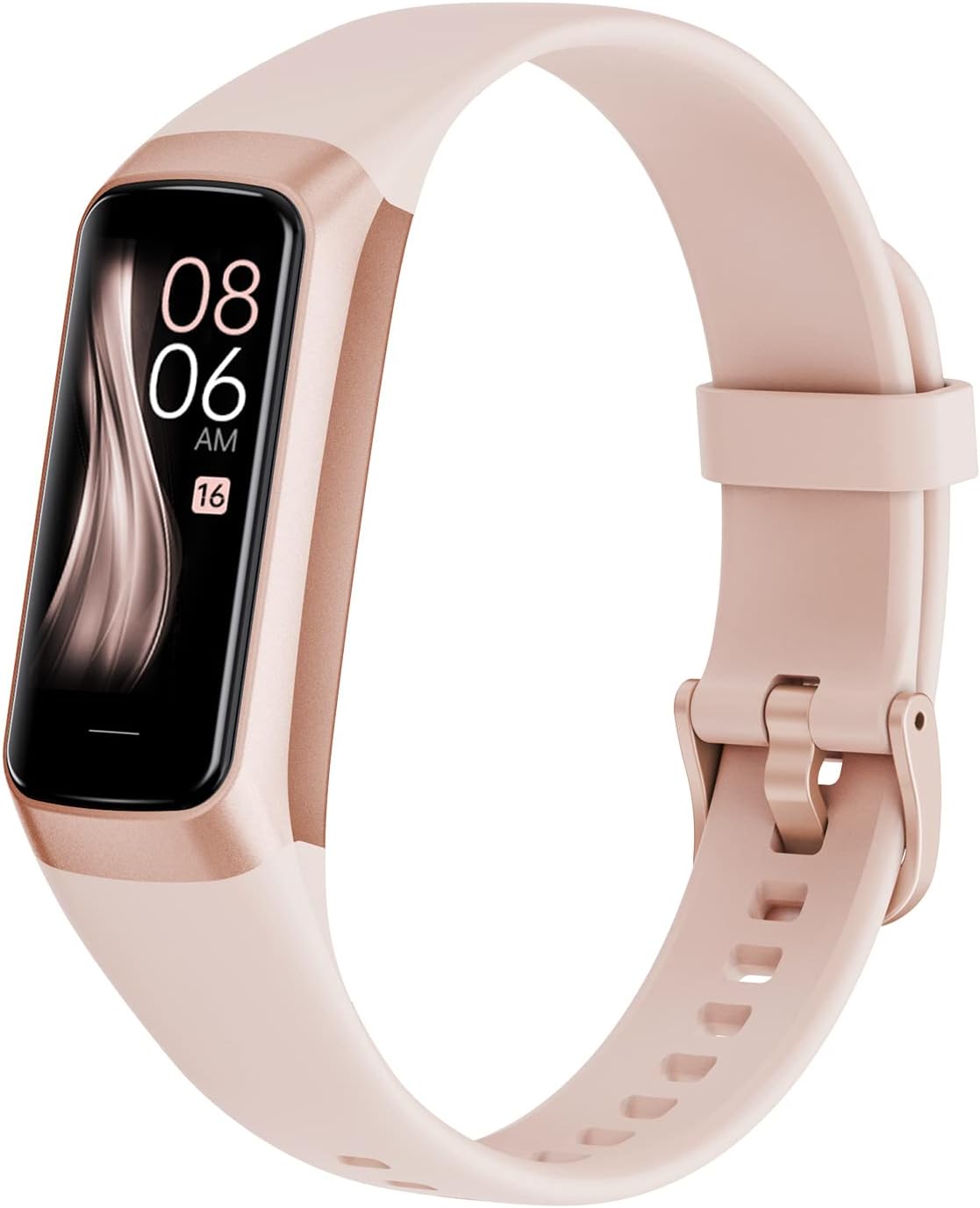 Skiennix Fitness Tracker - Heart Rate, Blood Oxygen & Sleep Monitor | 20+ Sports Modes, Pink