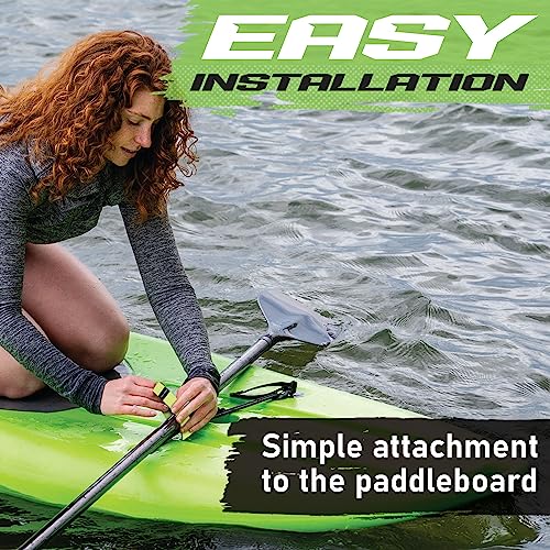 Kayak Paddle Clips Green 4-Pack | SUP Holder with 360° Swivel