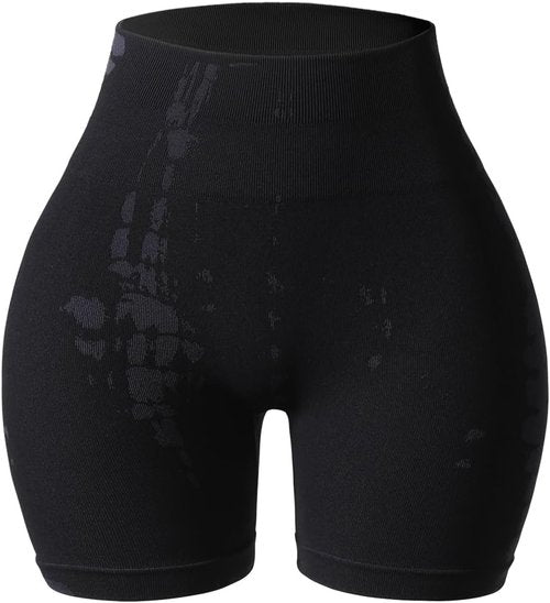 AUROLA Workout Shorts for Women - Tummy Control, Squat Proof, Ribbed Thick Design | Active Gym Wear