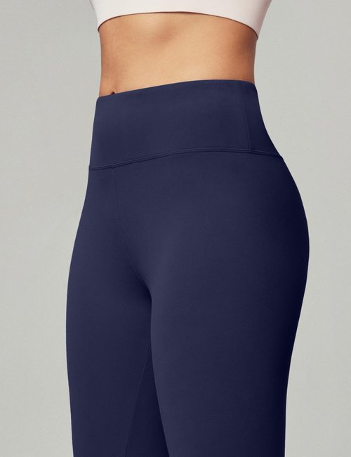 IUGA High Waisted Leggings for Women Running Workout Leggings with Inner Pocket Yoga Pants for Women Darkblue