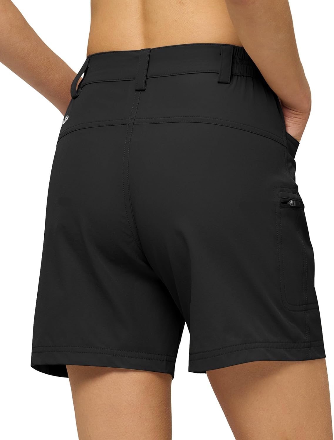 Willit Women's Hiking Shorts - Stretch Quick-Dry Fabric with Cargo Pockets | Water-Resistant Outdoor Gear