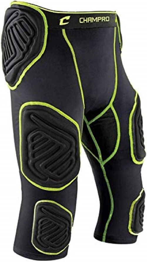Champro Bull Rush 7-Pad Integrated Girdle - Ultimate Protection for Football Players
