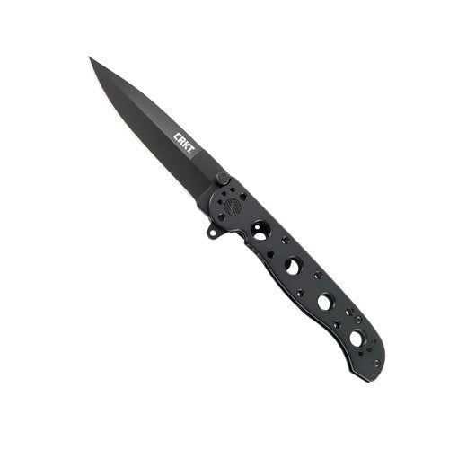 CRKT M16-03KS Folding Pocket Knife: Sandvik Steel Blade with Stainless Steel Handle, Carson Flipper Opening, and Frame Lock