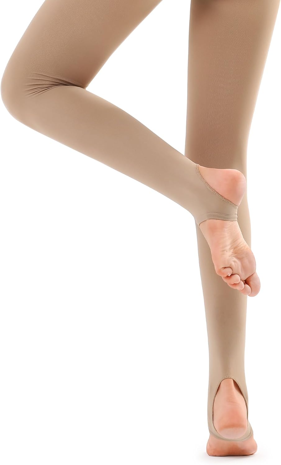 Stelle Ultra Soft Stirrup Tights for Girls & Women - Perfect for Dance, Gymnastics & School