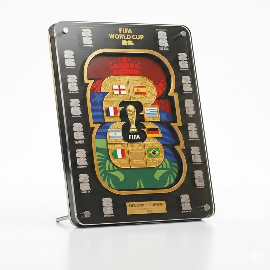 Officially Licensed FIFA World Cup 2026 Champion Pin Collection Set – Limited Edition DIY Enamel Set (Only 2026 Globally) – Individually Numbered Serialized Memorabilia