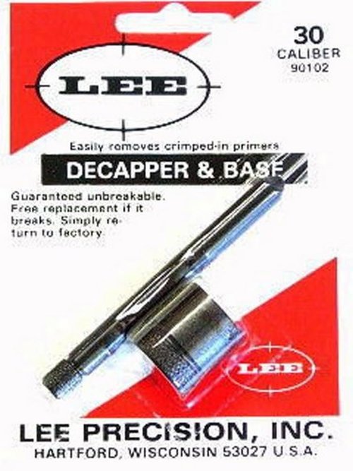 Lee Precision 30 Decapper and Base