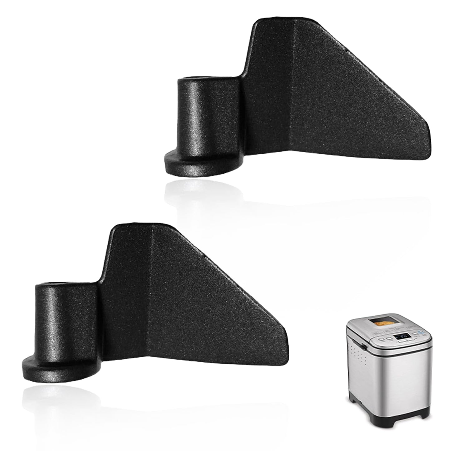2-Pack CBK-110KP Kneading Paddle for Cuisinart Bread Maker Machine - Fits Model CBK-110 & CBK-110P1 Bread Machine Paddle Replacement