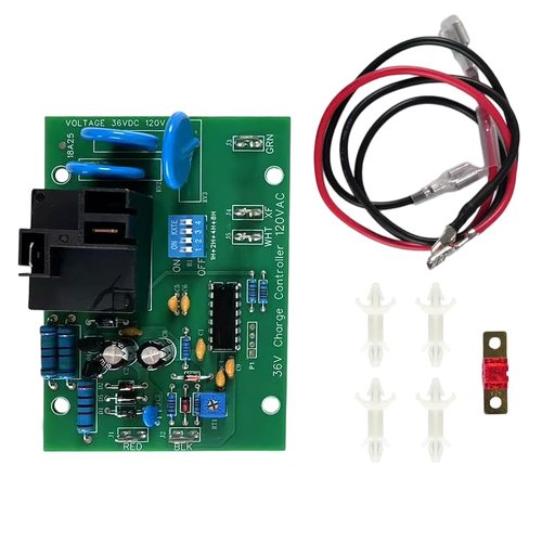 FUZIDDN Charger Control Board Replacement for EZGO Golf Cart 36V Powerwise Charger, Compatible with 28667G01 28566G01 28566-G03 28126-G01 28126GO3