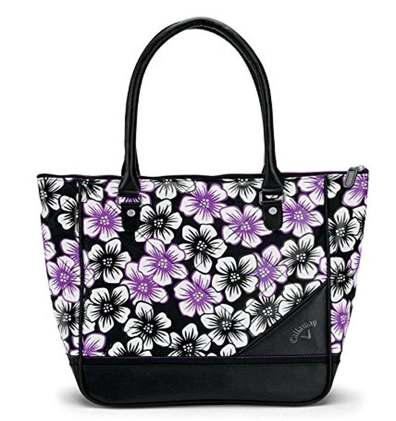 Callaway Golf Female Tote Calllaway Golf Uptown Tote Floral Black/Coral