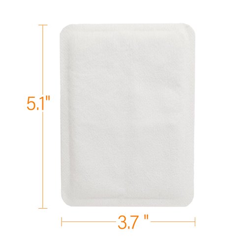 MEDLOT Body Warmers - Long Lasting, Safe Natural Odorless, Air Activated Warmers - Up to 12 Hours of Heat - Disposable Heating Pad for Warmth and Pain Relief - 20 Pack, White