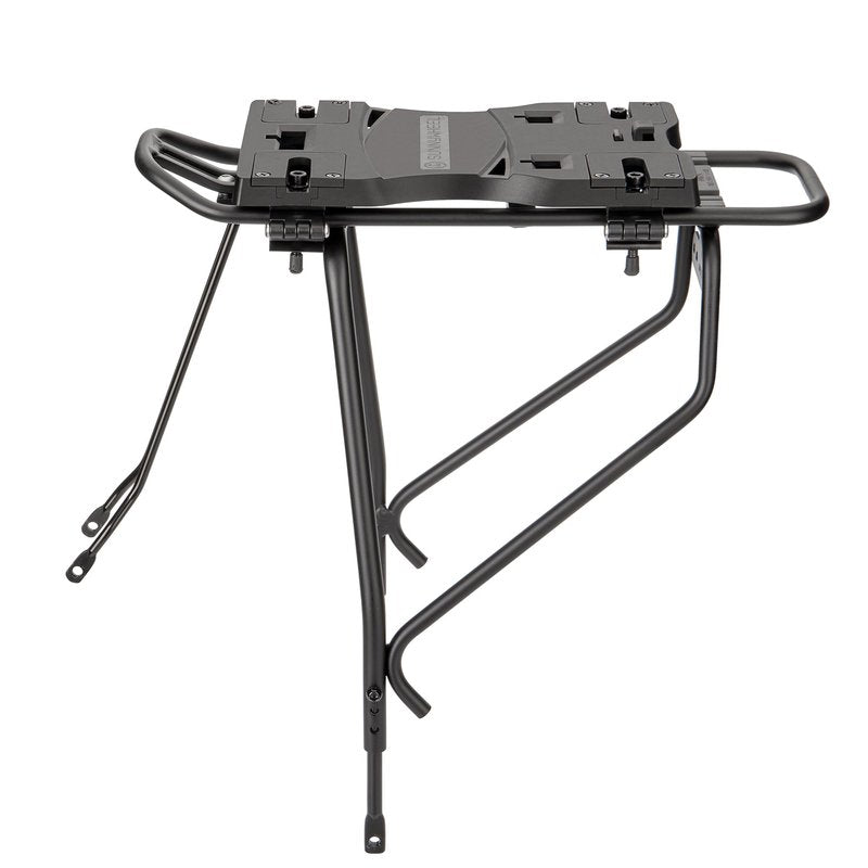 Quick Release Adapter Plate for Rear Rack – DIY Custom Rear Rack Carrier - Universal Bike Basket & Top Case Mounting Bracket