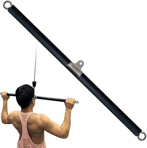 KORIKAHM LAT Pull Down Bar - Non-Detachable Cable Attachment for Weightlifting | Gym Equipment