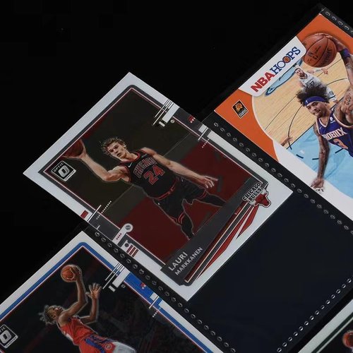 1800 Pockets Card Sleeves by [Brand Name] - Double-Sided Clear Trading Card Pages for 3 Ring Binders