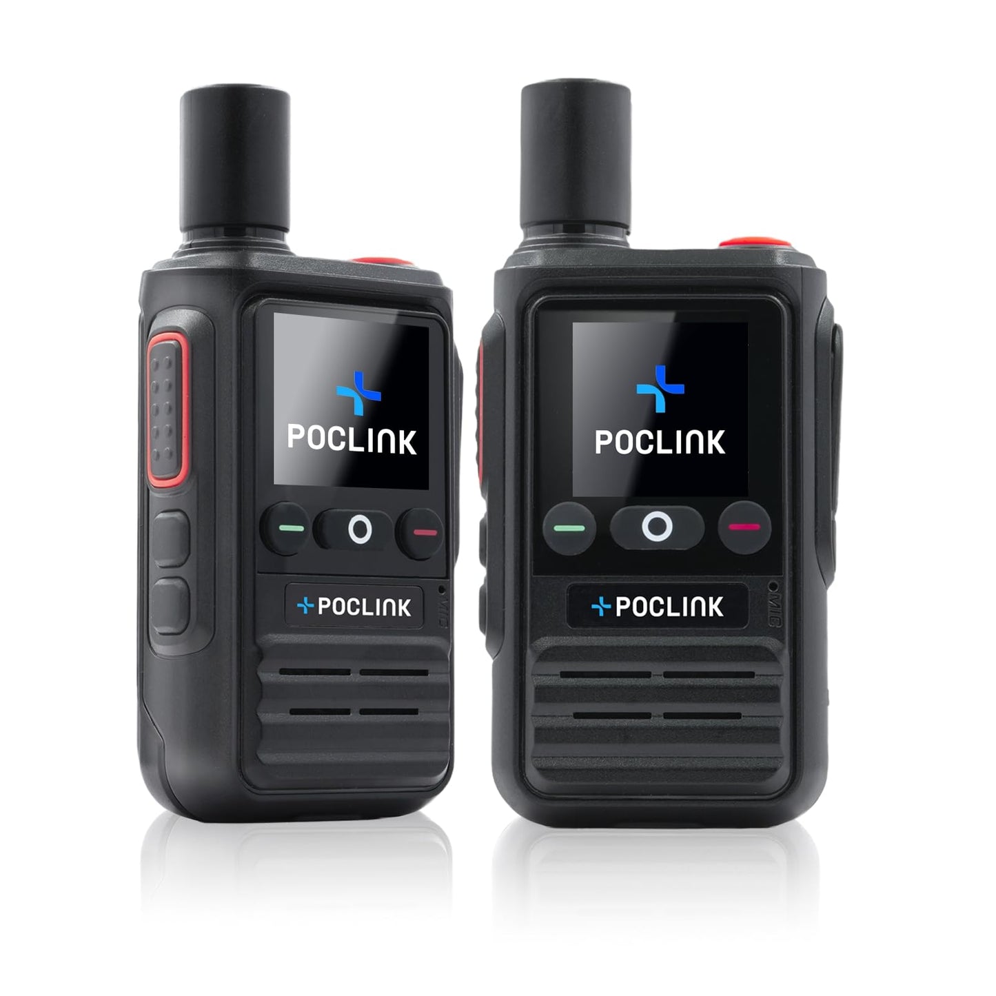 Lifetime Free Global Walkie Talkies Long Range, POC-1 Lite, 4G LTE Unlimited Range POC Two-Way Radios with Bluetooth & APP, 3000mAh Rechargeable Walkie Talkies, Support User Self-Group Creation