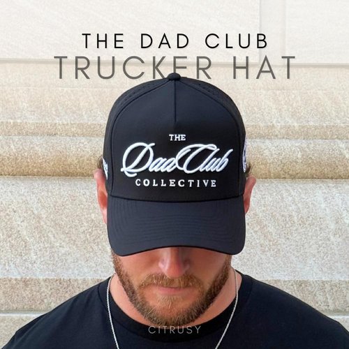 CITRUSY Athletic Trucker Golf Hat - Performance Men's 5 Panel Cap | Cool & Breathable Waterproof Design