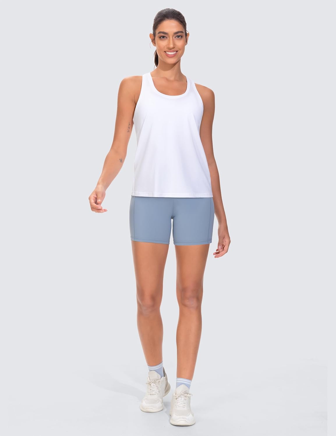 The Gym People Women's Racerback Workout Tank Tops - Sleeveless Athletic Yoga Shirts