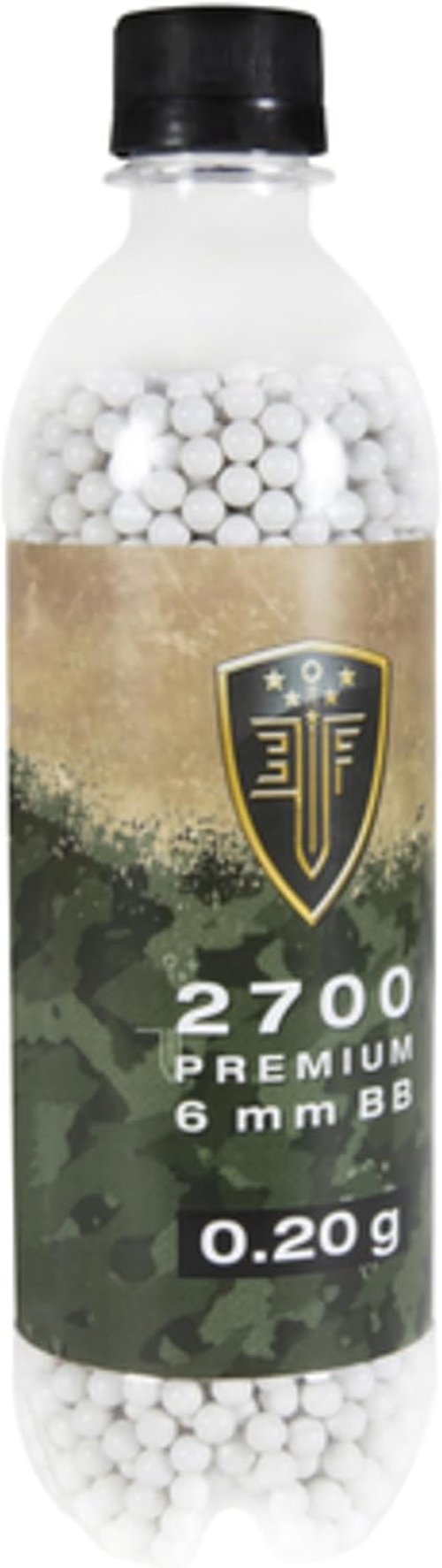 Elite Force Premium 6mm Airsoft BBs - .25 Gram, 2700 Count for Enhanced Performance