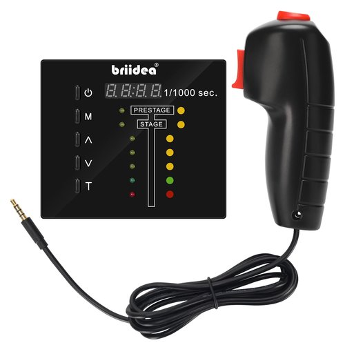 Handheld Practice Device with Wired Thumb Trigger Included, Perfect Your Launch Skills and Reaction Time, Customizable Training Modes, Lightweight and Portable