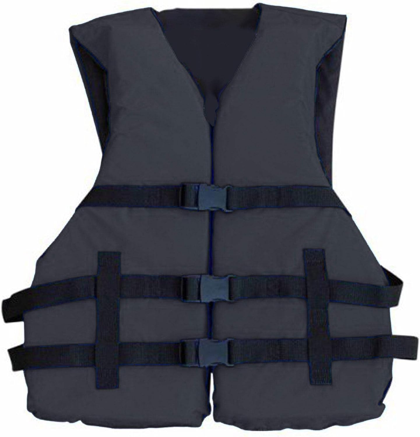Coast Guard Approved Life Jacket Paddle Vest - Type III PFD Flotation Device for Jet Ski, Kayak & Wakeboarding | 4 Pack