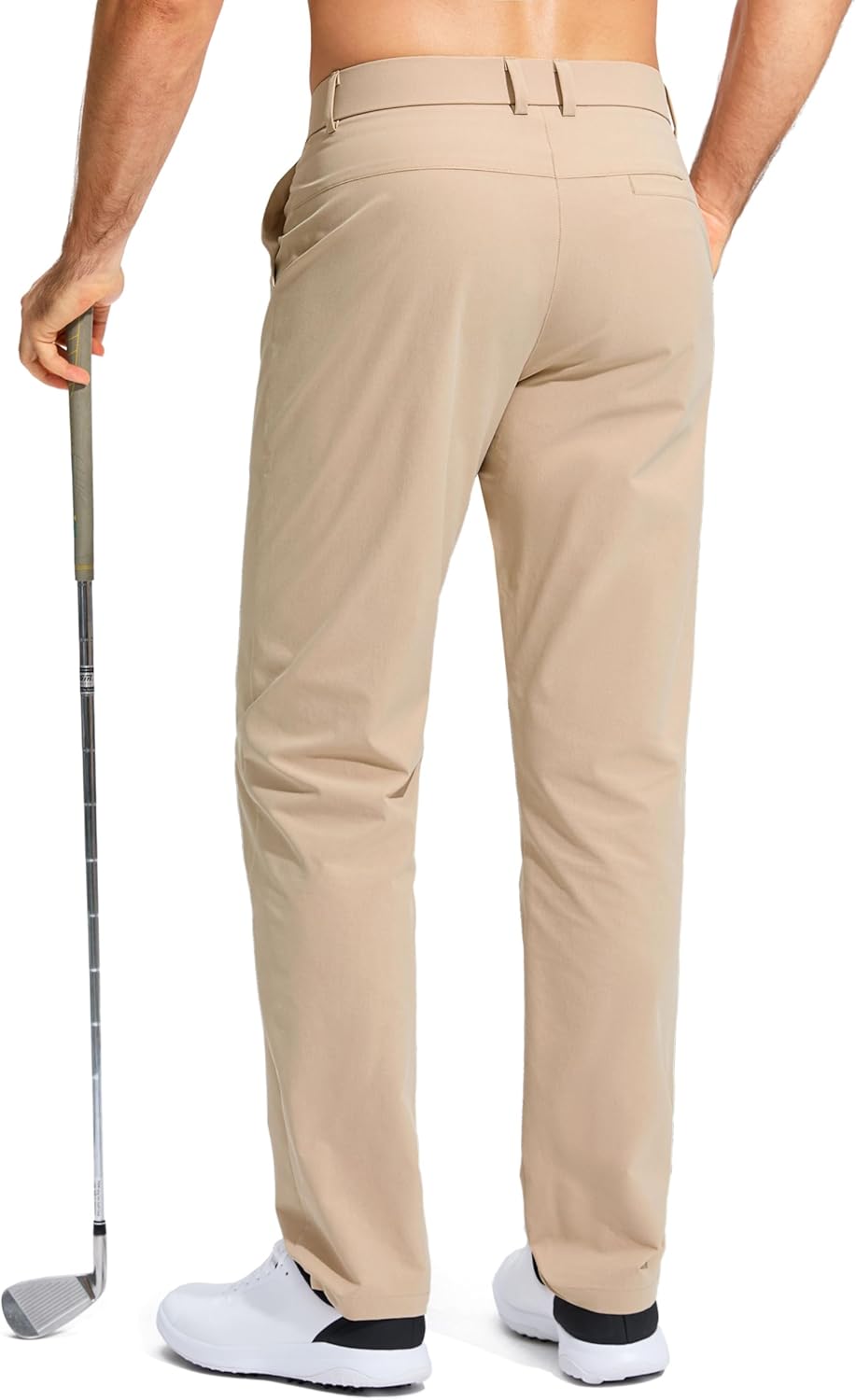 Pudolla Men's Golf Pants - Lightweight Stretch Casual Slacks | Quick-Dry Comfort in 30"/32"/34" Sizes