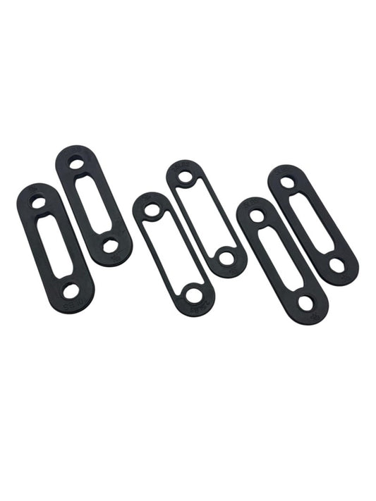 Resistance Bands Weight Straps 35lb Set, Three Pairs: (2) 2.5lb, (2)5lb, (2)10lb for Body by Jake